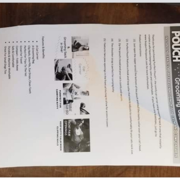 Purrfect POUCH Cat Carriers - Picture 3 of 4